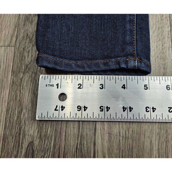 J. Crew Womens Size 27 Ankle Toothpick Pockets Denim Blue Jeans - Picture 12 of 12